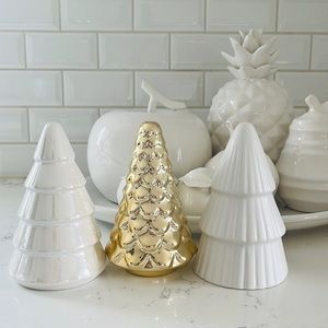 Target Bullseyes Ceramic Christmas Trees